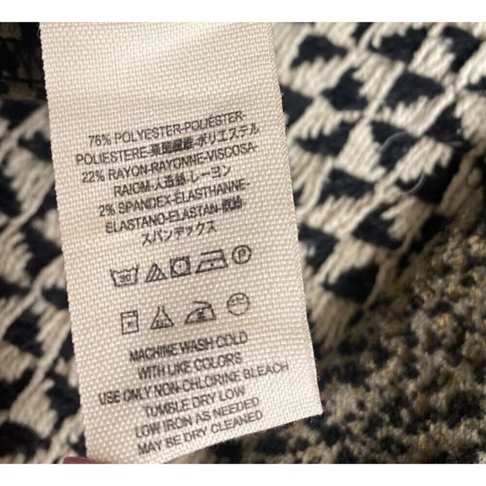 Free People Knit Leggings in Leopard Print Combo Vintage Tan Beige Size SP - Picture 8 of 9